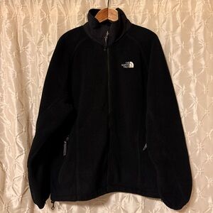 Vintage The North Face Black Full-Zip Fleece Jacket Classic